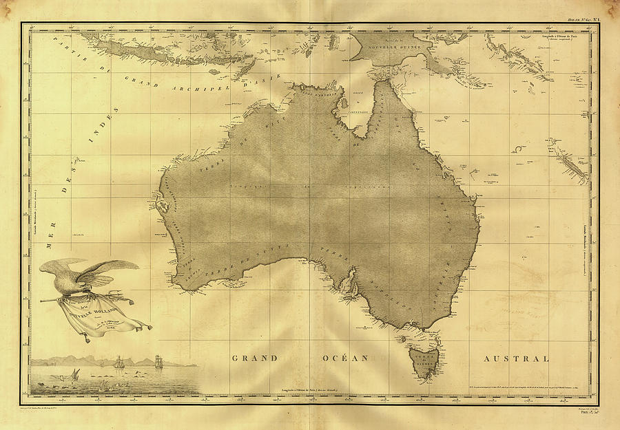 map of australia