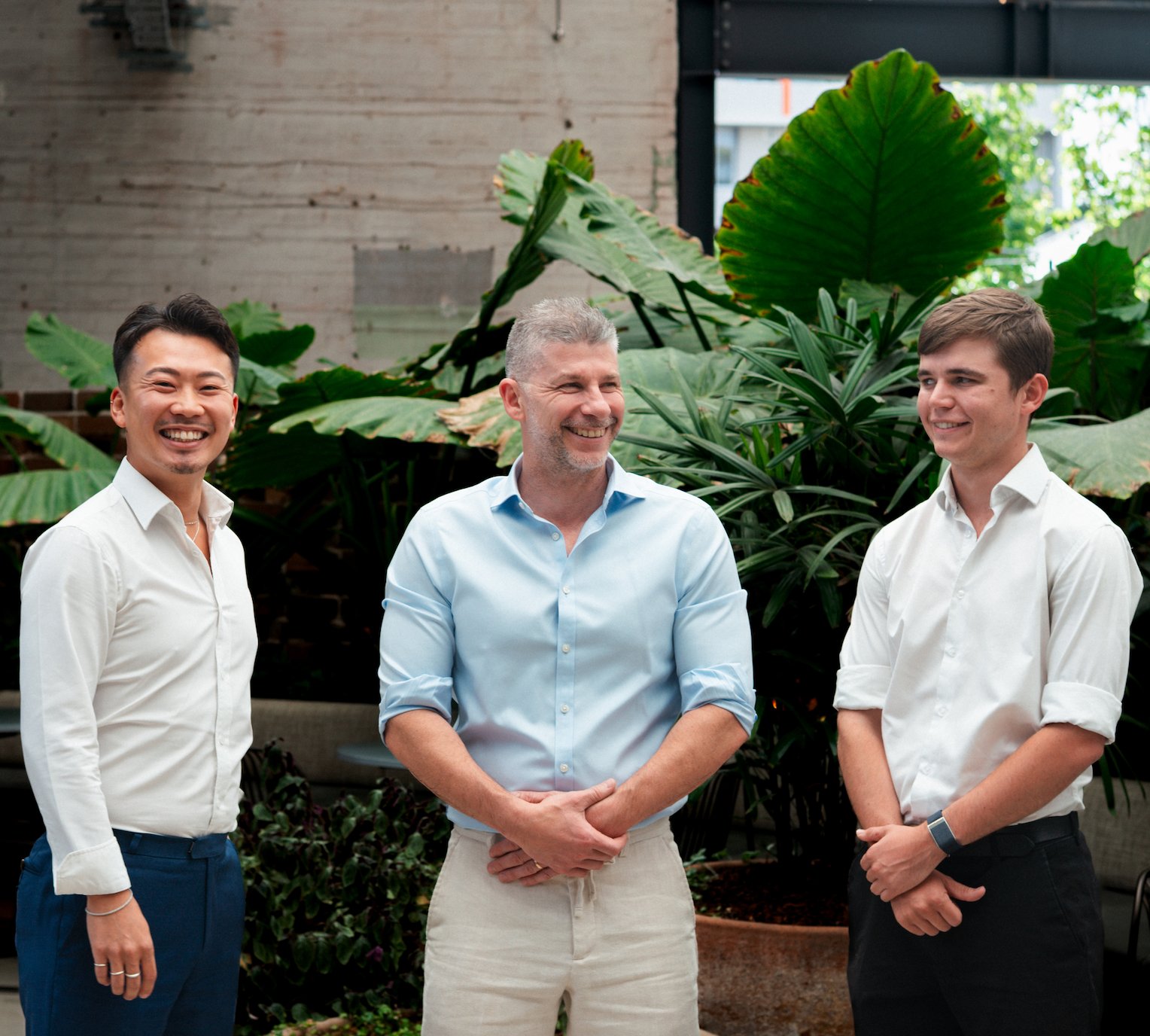 Unicorn Buyers Agents team — Dan Sofo, Sho Sakurai, Sydney Kensit