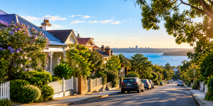 Sydney residential street affected by NSW rezoning reforms